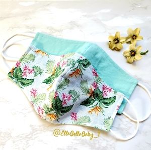 Cotton Face Mask Filter Reversible Washable Cotton